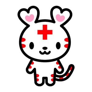 赤十字公式マスコットキャラクター「ハートラちゃん」