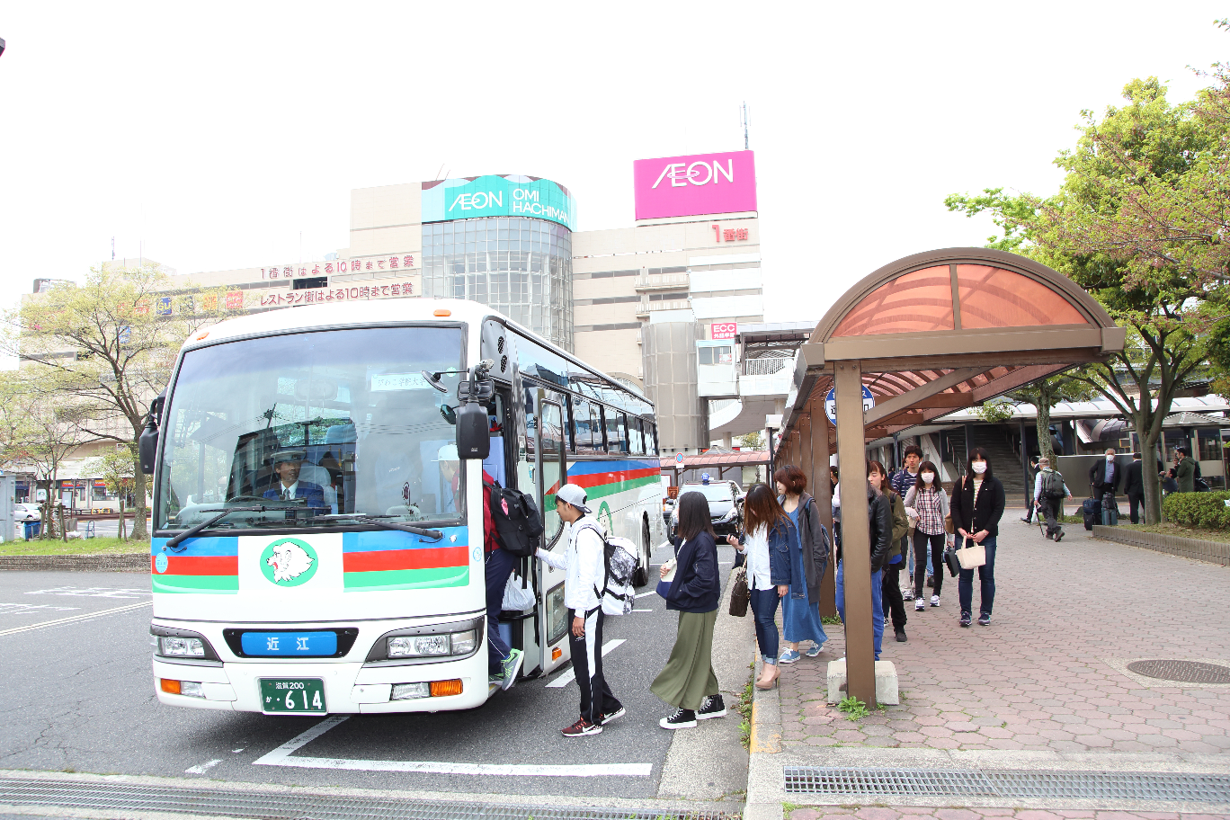 スクールバス（JR近江八幡駅）
