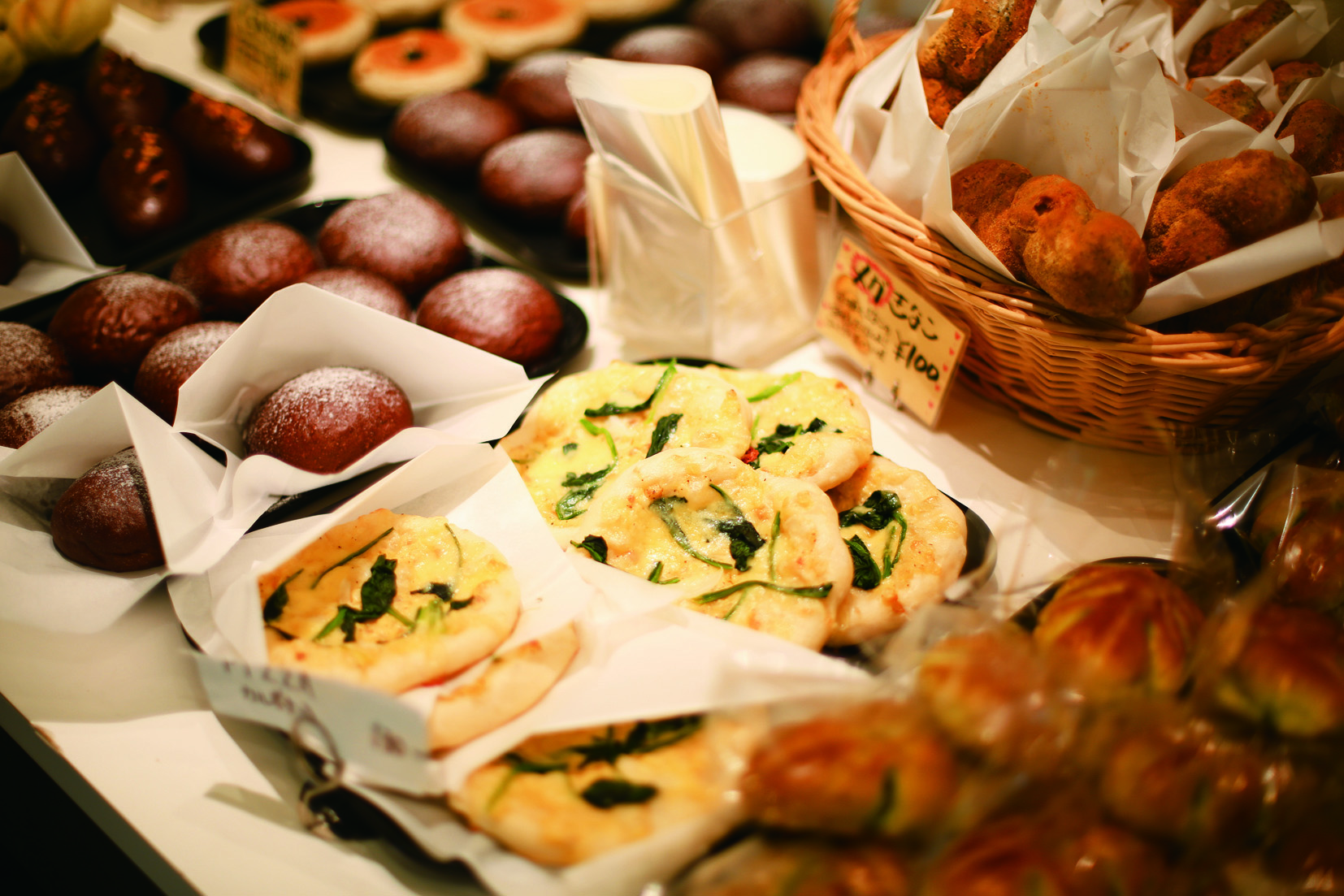 須磨キャンパスカフェテリア地下のベーカリーカフェマーベルで販売されているパンです